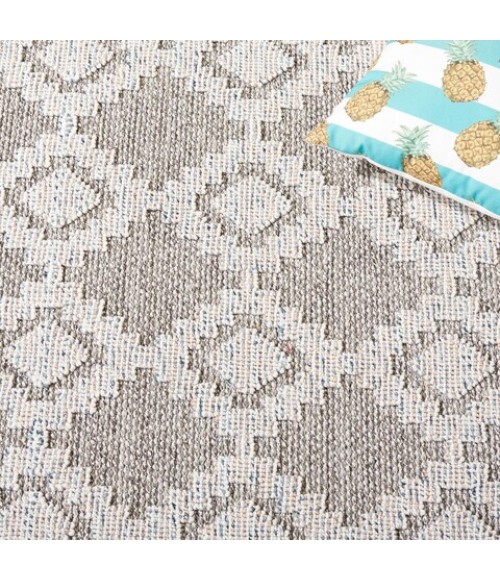 Safavieh Global Grey / Ivory GLB208 9 ft. X 12 ft. Rectangle Rug