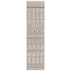 Safavieh Global Beige / Dark Beig GLB212 2 ft. 2 in. X 8 ft. Runner Rug