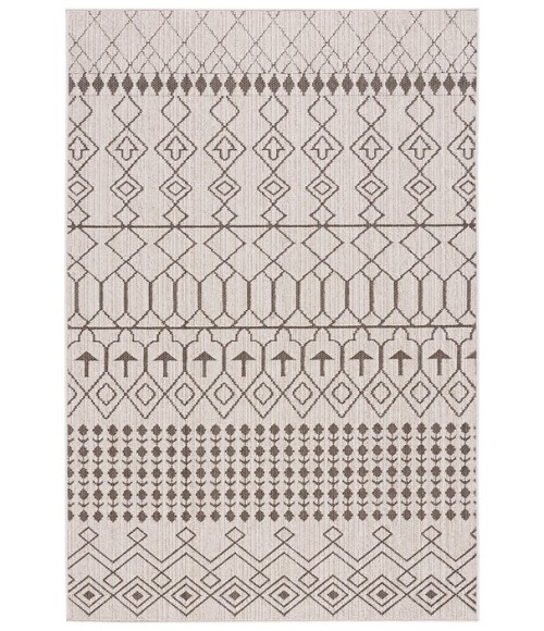 Safavieh Global Beige / Dark Beig GLB212 5 ft. 3 in. X 7 ft. 6 in. Rectangle Rug