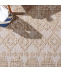 Safavieh Global Beige / Brown GLB214 6 ft. 7 in. X 6 ft. 7 in. Round Rug