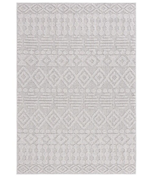 Safavieh Global Grey / Ivory GLB214 8 ft. X 10 ft. Rectangle Rug