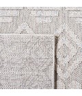 Safavieh Global Grey / Ivory GLB214 6 ft. 7 in. X 6 ft. 7 in. Round Rug
