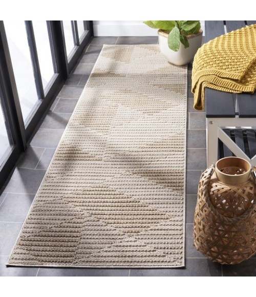 Safavieh Global Beige / Ivory GLB400 2 ft. 2 in. X 8 ft. Runner Rug