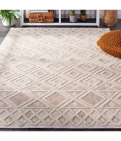 Safavieh Global Beige / Ivory Rug GLB404 9 ft. X 12 ft. Rectangle - Rugs Town Safavieh Global Beige / Ivory GLB404 9 ft. X 12 ft. Rectangle Rug