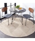 Safavieh Global Beige / Ivory Rug GLB410 6 ft. 7 in. X 6 ft. 7 in. Round - Rugs Town Safavieh Global Beige / Ivory GLB410 6 ft. 7 in. X 6 ft. 7 in. Round Rug