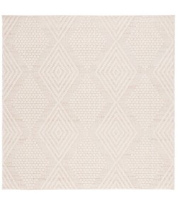 Safavieh Global Beige / Ivory GLB410 6 ft. 7 in. X 6 ft. 7 in. Square Rug