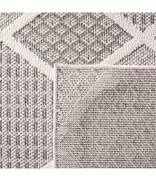 Safavieh Global Grey / Ivory Rug GLB414 8 ft. X 10 ft. Rectangle - Rugs Town Safavieh Global Grey / Ivory GLB414 8 ft. X 10 ft. Rectangle Rug