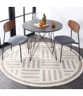 Safavieh Global Ivory / Beige Rug GLB418 6 ft. 7 in. X 6 ft. 7 in. Round - Rugs Town Safavieh Global Ivory / Beige GLB418 6 ft. 7 in. X 6 ft. 7 in. Round Rug