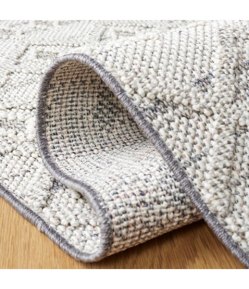 Safavieh Global Grey / Ivory GLB870 8 ft. X 10 ft. Rectangle Rug