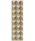 Safavieh Genre Beige / Green Rug GRE103 2 ft. 3 in. X 8 ft. Runner - Rugs Town Safavieh Genre Beige / Green GRE103 2 ft. 3 in. X 8 ft. Runner Rug