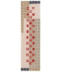 Safavieh Genre Grey / Red Rug GRE206 2 ft. 3 in. X 8 ft. Runner - Rugs Town Safavieh Genre Grey / Red GRE206 2 ft. 3 in. X 8 ft. Runner Rug