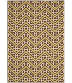 Safavieh Hampton Brown / Ivory HAM513 6 ft. 7 in. X 9 ft. 6 in. Rectangle Rug