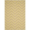 Safavieh Hampton Green / Ivory HAM513 6 ft. 7 in. X 9 ft. 6 in. Rectangle Rug