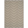 Safavieh Hampton Dark Grey / Ivory HAM513 6 ft. 7 in. X 9 ft. 6 in. Rectangle Rug