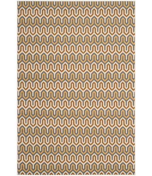 Safavieh Hampton Brown / Camel HAM516 2 ft. 7 in. X 5 ft. Rectangle Rug