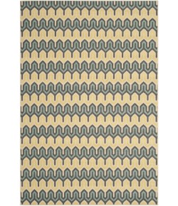 Safavieh Hampton Green / Light Blue HAM516 8 ft. X 11 ft. Rectangle Rug