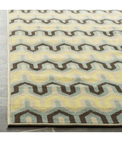 Safavieh Hampton Light Blue / Green HAM516 8 ft. X 11 ft. Rectangle Rug