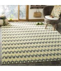 Safavieh Hampton Light Blue / Green HAM516 8 ft. X 11 ft. Rectangle Rug