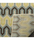 Safavieh Hampton Light Blue / Green HAM516 8 ft. X 11 ft. Rectangle Rug