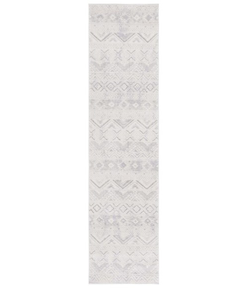Safavieh Hanna Ivory / Light Grey HAN100 2 ft. X 8 ft. Runner Rug