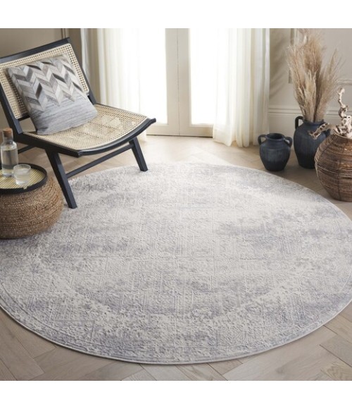 Safavieh Hanna Ivory Grey / Beige HAN101 8 ft. X 10 ft. Rectangle Rug