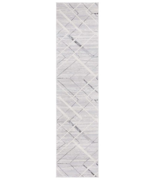 Safavieh Hanna Ivory / Light Grey HAN102 2 ft. X 8 ft. Runner Rug