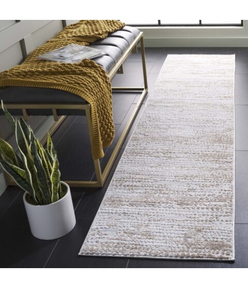 Safavieh Hanna Grey Ivory / Beige HAN108 2 ft. X 8 ft. Runner Rug