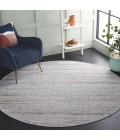 Safavieh Hanna Grey Ivory / Beige HAN108 6 ft. 7 in. X 6 ft. 7 in. Round Rug