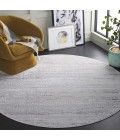 Safavieh Hanna Grey Ivory / Dark Grey HAN108 6 ft. 7 in. X 6 ft. 7 in. Round Rug