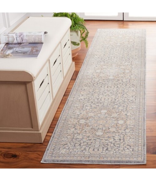 Safavieh Harlow Ivory / Blue Grey HAR108 2 ft. X 8 ft. Runner Rug