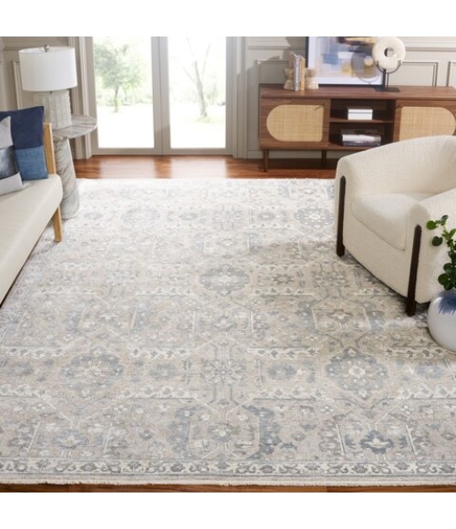 Safavieh Haj Jalili Beige / Blue HJ1274 8 ft. X 10 ft. Rectangle Rug