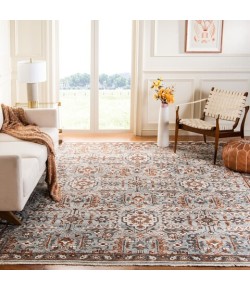 Safavieh Haj Jalili Grey / Rust HJ1276 6 ft. X 9 ft. Rectangle Rug