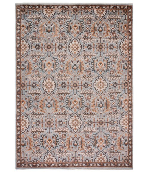 Safavieh Haj Jalili Grey / Rust HJ1276 6 ft. X 9 ft. Rectangle Rug