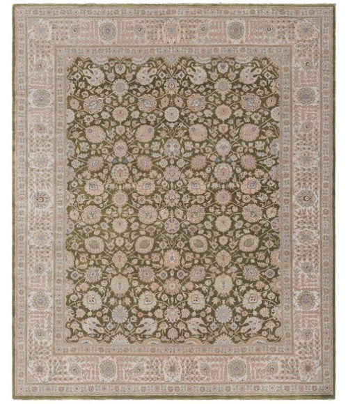 Safavieh Haj Jalili Olive / Ivory HJ1321 8 ft. X 10 ft. Rectangle Rug