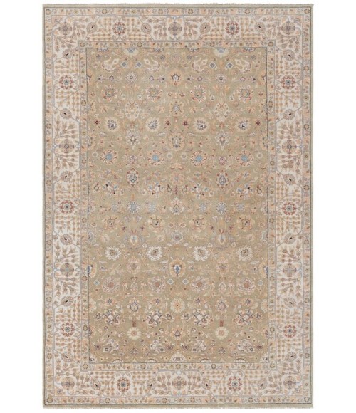 Safavieh Haj Jalili Sage / Ivory HJ1321 6 ft. X 9 ft. Rectangle Rug