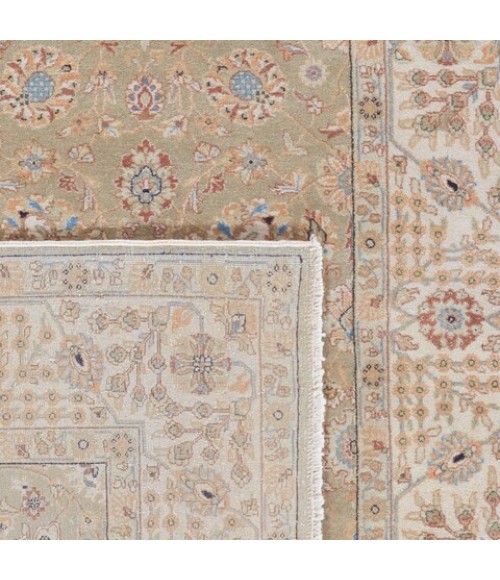 Safavieh Haj Jalili Sage / Ivory HJ1321 6 ft. X 9 ft. Rectangle Rug