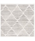 Safavieh Hi-Lo Shag Beige / Grey HLS212 6 ft. 7 in. X 6 ft. 7 in. Square Rug