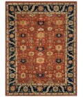 Safavieh Heriz Rust / Navy Rug HRZ277 9 ft. X 12 ft. Rectangle - Rugs Town Safavieh Heriz Rust / Navy HRZ277 9 ft. X 12 ft. Rectangle Rug