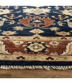 Safavieh Heriz Navy / Rust HRZ277 9 ft. X 12 ft. Rectangle Rug Safavieh Heriz Navy / Rust HRZ277 9 ft. X 12 ft. Rectangle Rug