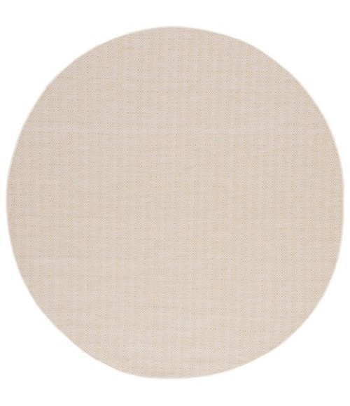 Safavieh Hampton Yellow HTN230 6 ft. 5 in. X 6 ft. 5 in. Round Rug