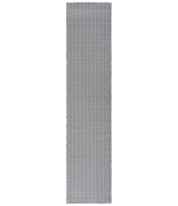 Safavieh Hampton Grey / Black HTN230 2 ft. X 9 ft. Runner Rug