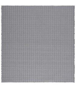 Safavieh Hampton Grey / Black HTN230 6 ft. 5 in. X 6 ft. 5 in. Square Rug