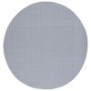 Safavieh Hampton Grey / Blue HTN230 6 ft. 5 in. X 6 ft. 5 in. Round Rug