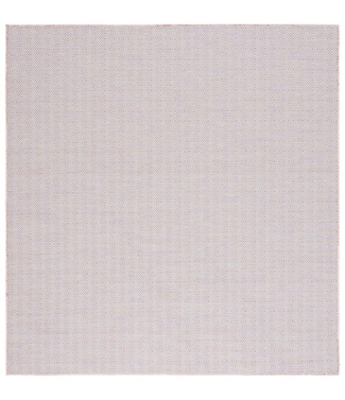 Safavieh Hampton Light Pink / Multi HTN230 6 ft. 5 in. X 6 ft. 5 in. Square Rug