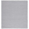 Safavieh Hampton Ivory / Black HTN230 6 ft. 5 in. X 6 ft. 5 in. Square Rug