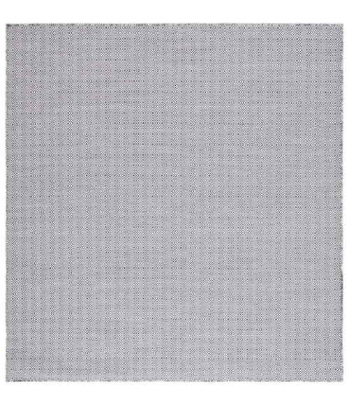 Safavieh Hampton Ivory / Black HTN230 6 ft. 5 in. X 6 ft. 5 in. Square Rug