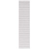 Safavieh Hampton Ivory / Grey HTN231 2 ft. X 9 ft. Runner Rug