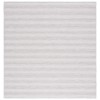 Safavieh Hampton Ivory / Grey HTN231 6 ft. 5 in. X 6 ft. 5 in. Square Rug