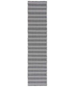 Safavieh Hampton Black / Grey HTN231 2 ft. X 9 ft. Runner Rug