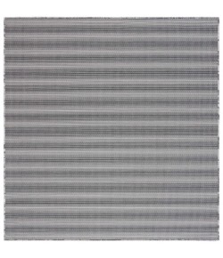 Safavieh Hampton Black / Grey HTN231 6 ft. 5 in. X 6 ft. 5 in. Square Rug